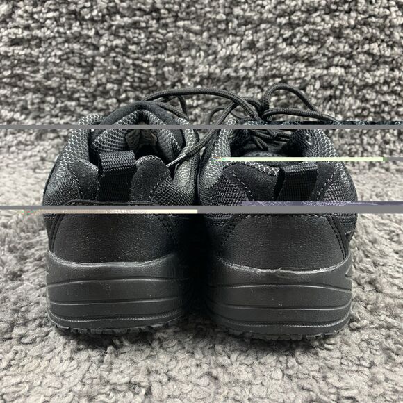 Brahma Work Shoes Adan Steel Toe Slip & Oil Resistant Mens Size 7 Black Suede - Picture 2 of 8